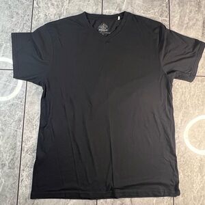 prAna Mens Black ShortSleeve CrewNeck T-Shirt Making Good Stuff In A Good Way XL